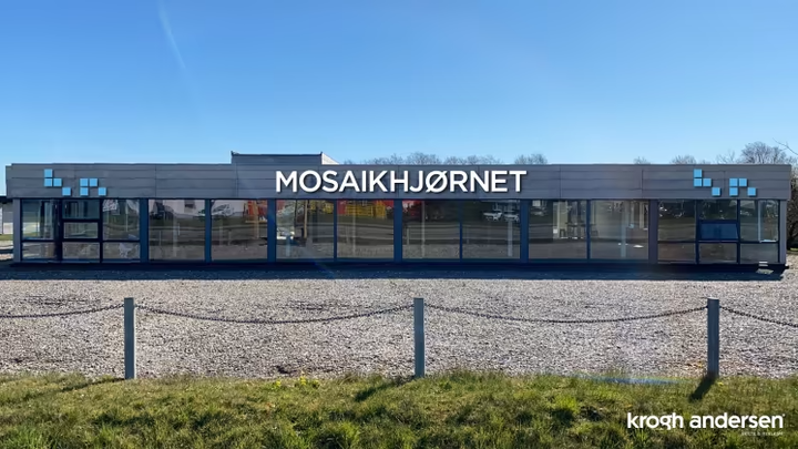 Mosaikhjørnets nye butik på Mosevangen 6 i Svenstrup, Aalborg