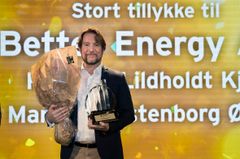 Better Energy vinder EY Entrepreneur Of The Year 2021 i Region København. Foto: Martin Sylvest/Ritzau Scanpix