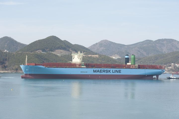 Verdens største skib, Maersk Lines Triple E