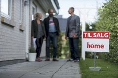 Fremvisning hus til salg. Foto: Palle Skov