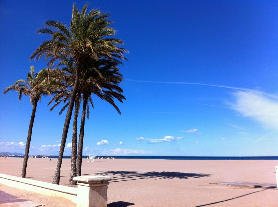 Stranden i Valencia