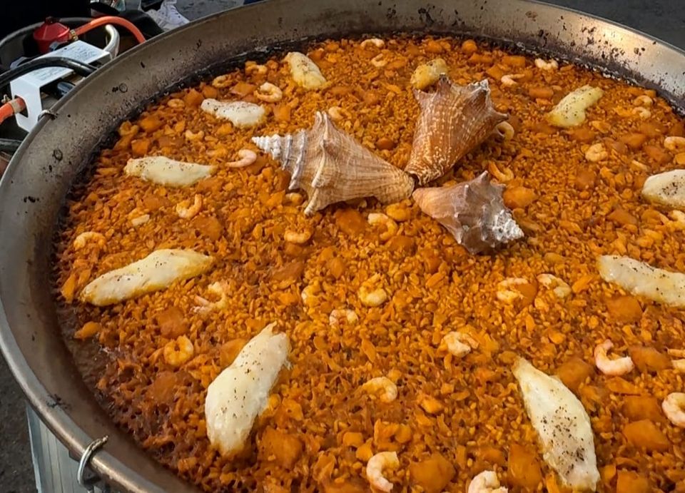 Paella i Puerto Rico