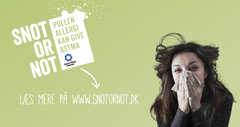 Astma-Allergi Danmark starter Snot or not-kampagne i Aarhus og København på Højbro Plads d. 2. maj 2017. Alle er velkomne!