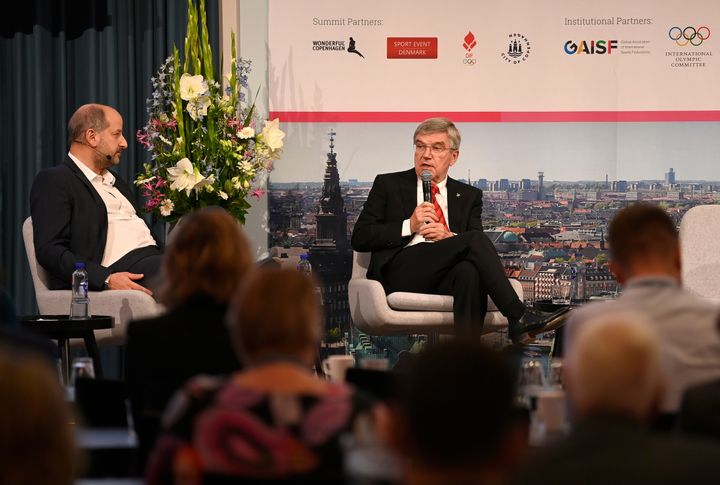 Thomas Bach til Smart Cities & Sport Summit 2021 i København. Fotokredit: Lars Møller