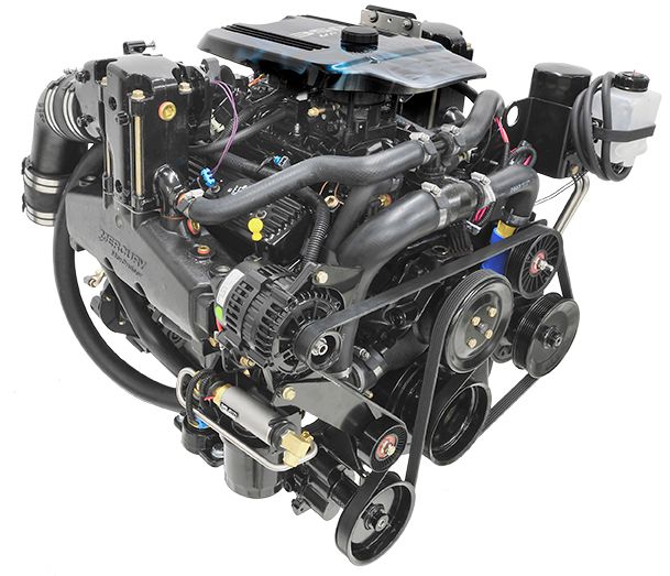 Skal indenbordsmotoren udskiftes til særdeles fornuftige penge, så har Mercury Marine netop introduceret denne nye fabriksrenoverede V8 motor