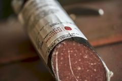 Spegepølse fra Store Lyngdal, som sælges i Salling. Foto: Claus Sjödin
