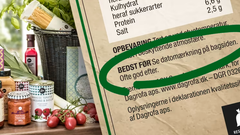 Godt 900 varer får ny datomærkning