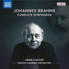 Album cover: Johannes Brahms  Complete Symphonies med Danmarks Underholdningsorkester og Adam Fischer