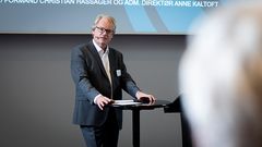 Der var genvalg til Hjerteforeningens formand, Christian Hassager, på repræsentantskabsmødet i Nyborg. Foto: Jacob Kjerumgaard