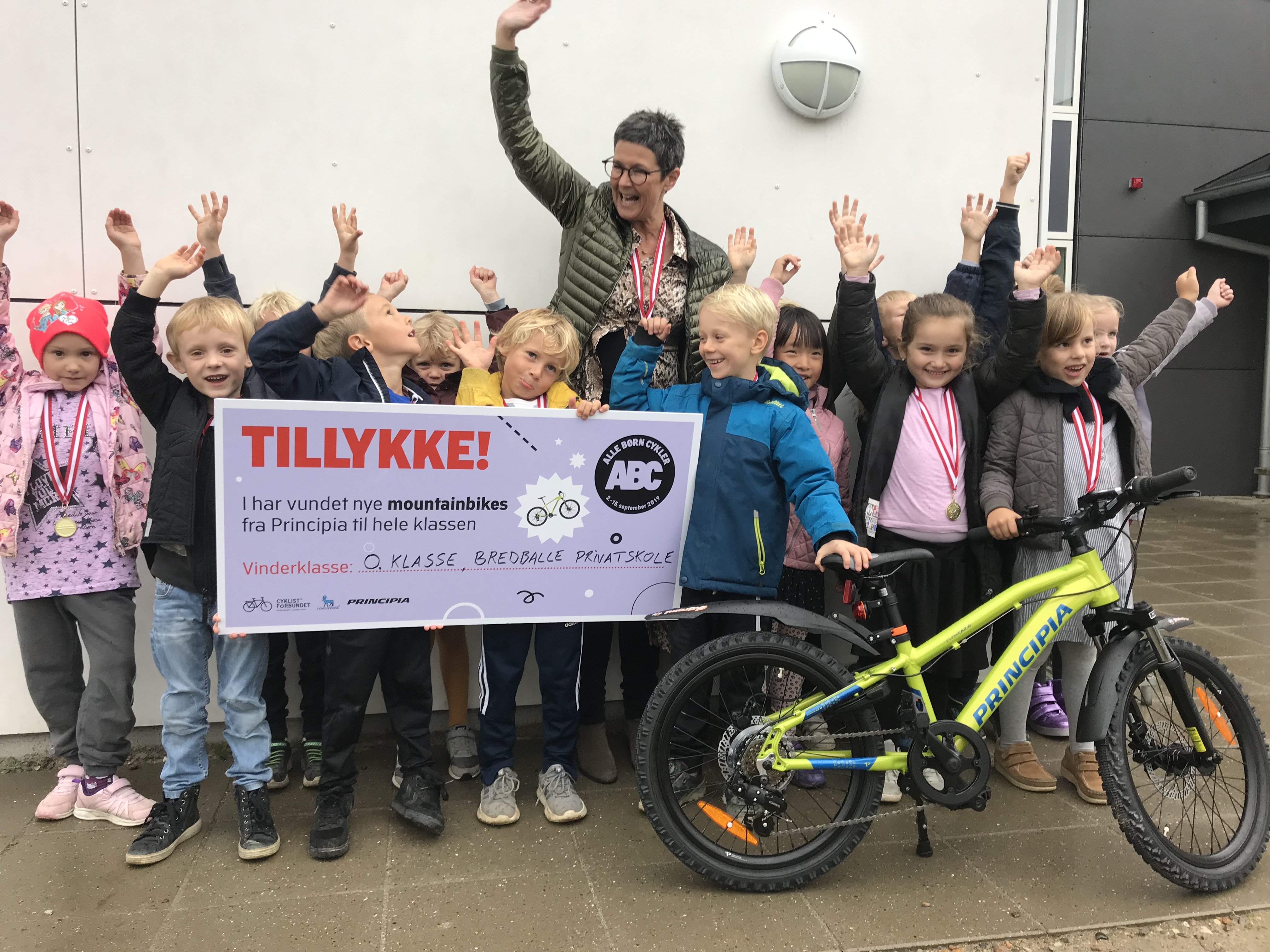 0. klasse på skole ved Vejle vinder børnemotionskampagne | Cyklistforbundet
