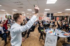 På fire workshops i januar var esbjergensere, politikere, erhvervsfolk og unge med til at vælge retningen for Esbjerg, der endte med at blive til fordel for oplevelser og kultur. Foto: Esbjerg Kommune
