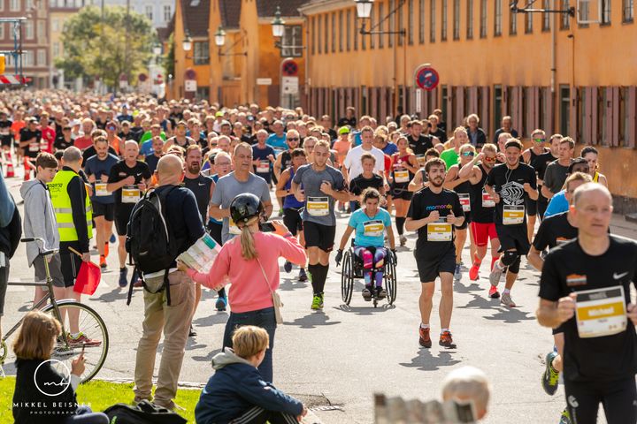 25.000 løbere vil søndag den 15. september fylde i hovedstadens gader, og det vil påvirke trafikken. (Foto: Sparta)