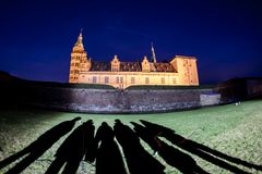Kronborg Slot slukker for lyset i anledning af Earth Hour. Foto: Lars Hestbæk