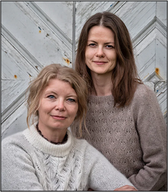 Krea Deluxe blev grundlagt i 2015 af søskendeparret Heidi B. Johannesen (tv.) og Pia Johannesen. Foto: Krea Deluxe