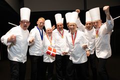 Cateringlandsholdet 2018 VM i Luxembourg (guld). Foto : Anders Wiuff