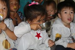 33.000 små børn i Nordkorea får nu gavn af majs og soja fra Mission Øst. Foto: Mission Øst