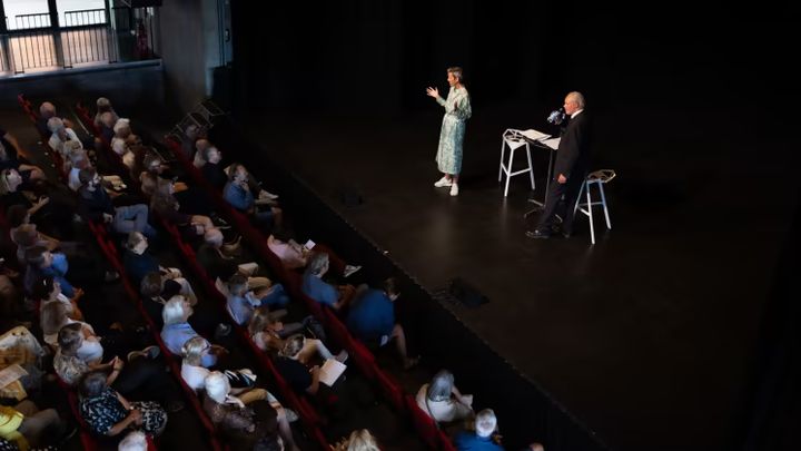 Efterårssæsonen blev kickstartet med besøg af Margrethe Vestager til CLICK AI-dage. Foto: Thinkalike/Kulturværftet