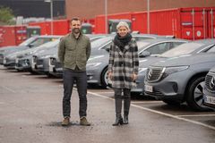 Pär Möller, Head of eMobility Nordic, E.ON and Vibeke Wolfsberg, CCO of Dantaxi