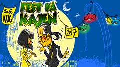 Fest På Kajen 2017 års-plakat v. Black Strokes