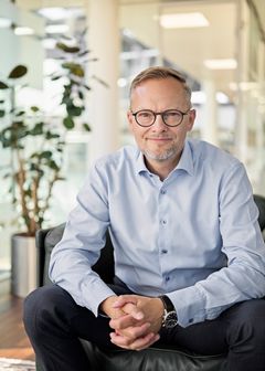 Adm. direktør Klaus Skjødt ser en klar sammenhæng mellem tilfredse medarbejdere og tilfredse kunder.