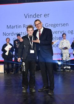 DM-vinder for klejnsmede blev Martin Rothborg Gregersen fra Gørlev.