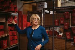 I år måtte indsamlingsbøsserne igen blive i kælderen. I stedet har trofaste frivillige samlet ind digitalt. Foto: Marie Hald.