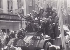 Befrielsen maj 1945. Pressefoto: Historie Haderslev