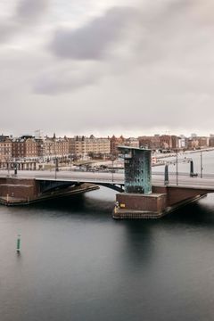 Fra fitnesscenterets placering i BLOX på Christians Brygge, er der udsigt til Frederiks Holms Kanal og indre havn. Foto: PR