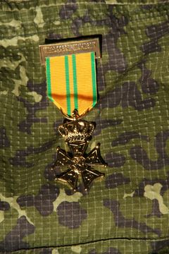 Nijmegenmedaljen, der tildeles efter gennemført march.