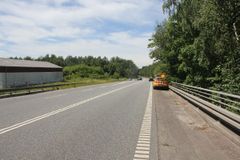 Broen over Teglgården trænger til en grundig vedligeholdelse. Foto: Vejdirektoratet.