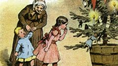 Der er julehygge i de tre første advent-weekender på Frederikssund Museum, og særligt den 14. - 15. december bliver der gang i juleværkstederne, når nisserne inviterer til julerier. Illustration: ROMU