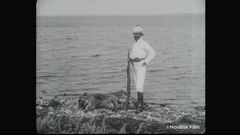 To afdankede løver blev aflivet under optagelserne af 'Løvejagten'. Roskilde Museum markerer 110-året for den omdiskuterede film. Foto: Nordisk Film