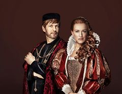 Ny dansk musical LEONORA CHRISTINA med Troels Lyby og Xenia Lach-Nielsen og mange flere. Fotograf: Emilia Therese