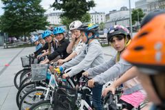 Hvilken skoleklasse cykler mest - over 100.000 skoleelever forventes at deltage i Cyklistforbundets kampagne Alle Børn Cykler. Foto: Cyklistforbundet/Marie Hald