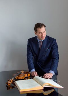 Violinist Nikolaj Szeps-Znaider. Foto: Lars Gundersen.