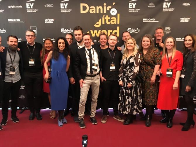 Danske Spils glade repræsentanter til DDA19