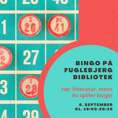 Litteraturbingo på Fuglebjerg Bibliotek. Kilde: Privat