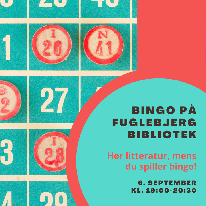 Litteraturbingo på Fuglebjerg Bibliotek. Kilde: Privat