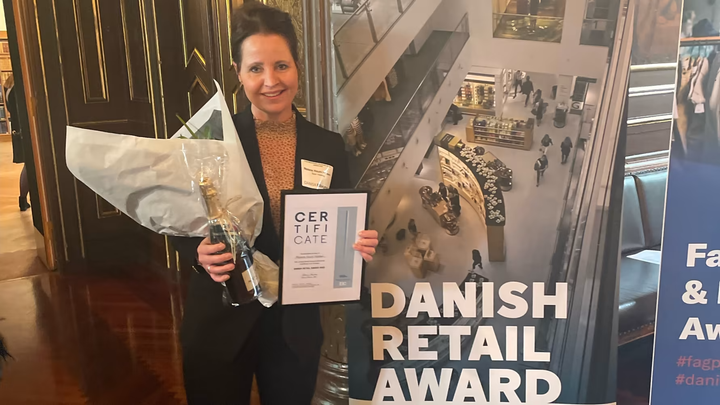 SPAR-Købmand i Haderup, Malene Houni Hansen, er vinder af årets Danish Retail Award