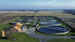 Centralrenseanlægget på Møllevej 16, 4100 Ringsted, foto fra Ringsted Forsyning A/S