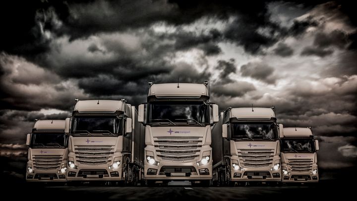 Uno Transport er pionerer i transport til og fra Danmark, Baltikum og Rusland. Virksomheden har brugt de sidste tre år på at strømline og stramme op. Det har givet pote, og er nu tilbage på toppen i transportbranchen. Foto: Uno Transport.