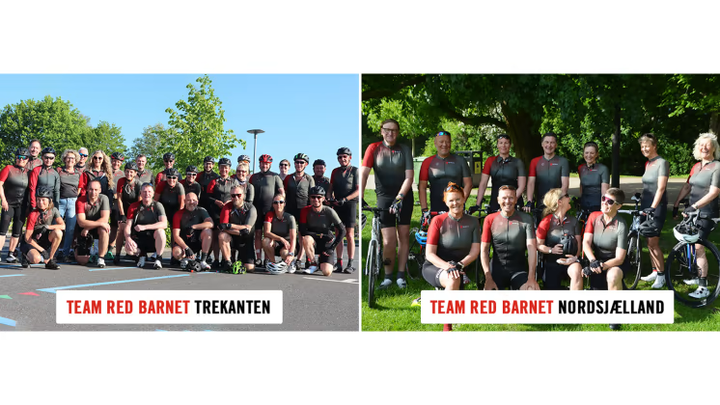 Foto: Team Red Barnets to dedikerede hold