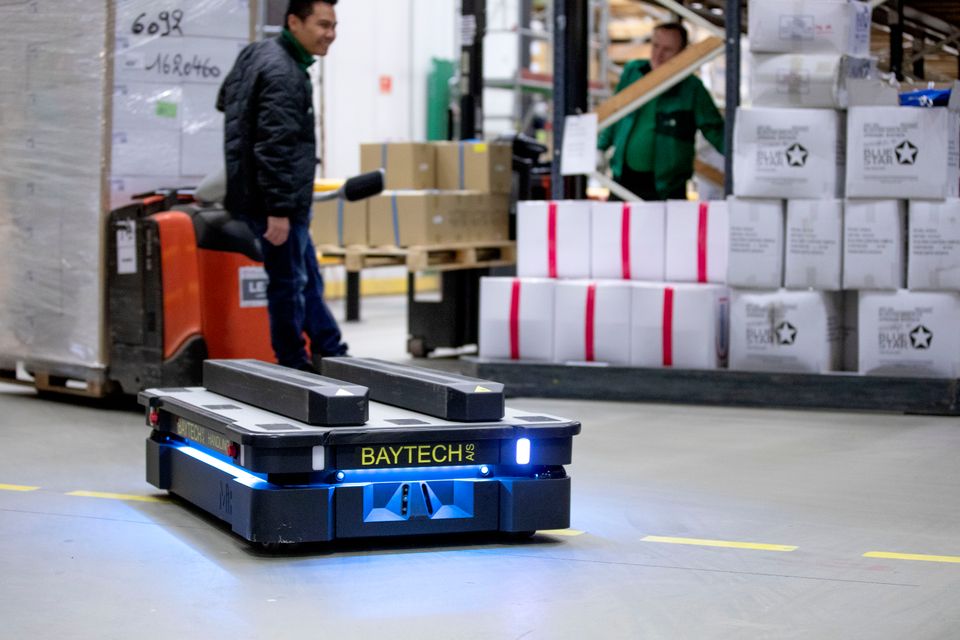 Arbejdsmiljøløft: Mobile robotter gør arbejdspladsen mere sikker