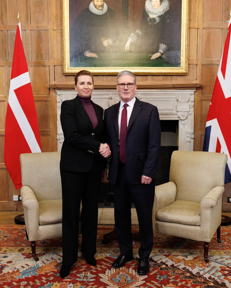 UK and DK Prime Ministers
