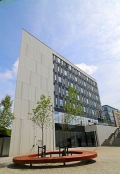 Flintholm Company House er DEAS' hovedkontor i København på Frederiksberg.