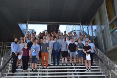 56 af årets dimittender blev fejret på Institut for datalogi den 29. juni