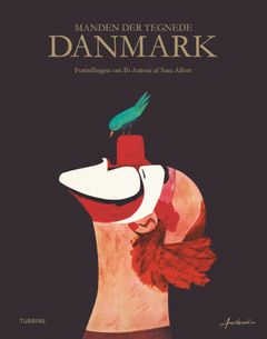 Klovnen Charlie Rivel er et af Ib Antonis mest ikoniske værker, og derfor præger det forsiden på "Manden der tegnede Danmark" af Sara Alfort