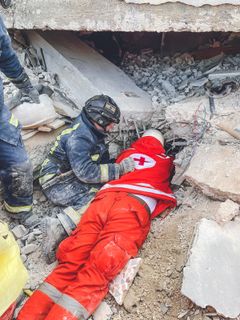 LB Foreningen har valgt at donere 2. mio. kr. til til Røde Kors til deres arbejde for ofrene for det massive jordskælv, der har ramt Syrien og Tyrkiet. Foto:Røde Kors
