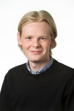 Mathias Brunse, Odense, færdiguddannet finansassistent i GF's skadeafdeling (Foto: GF Forsikring)