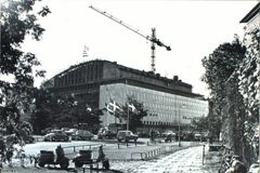 Den nye museumsbygning stod færdig i 1970. Foto: Per Pejstrup, Statens Naturhistoriske Museum